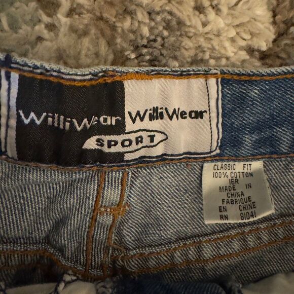 Vintage WilliWear Sport Classic Fit High Rise ‘90s Jeans 16R - Picture 3 of 4